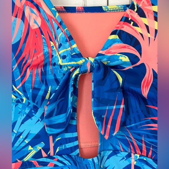 Peyton & Parker Tropical Swimwear XL Women’s One Piece Swimsuit-NWT - Picture 4 of 6